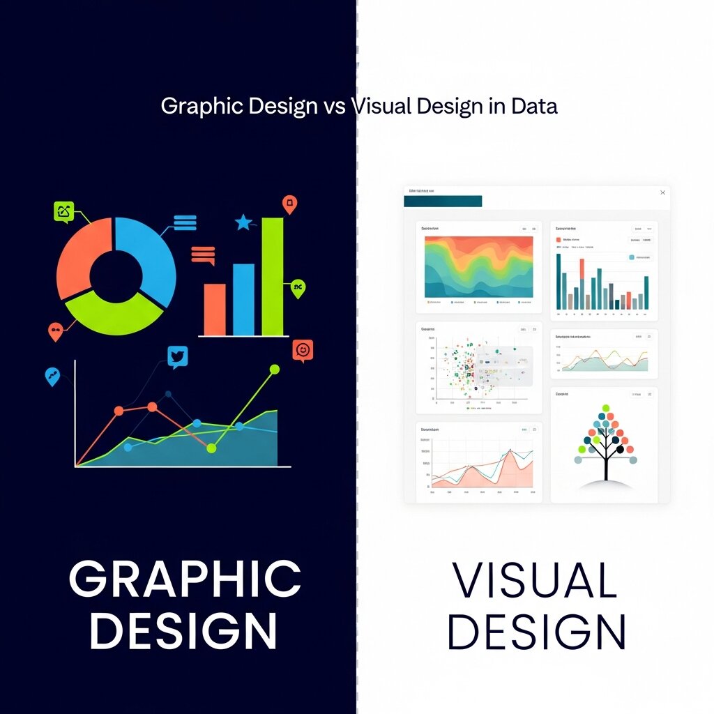 Graphic Design vs Visual Design