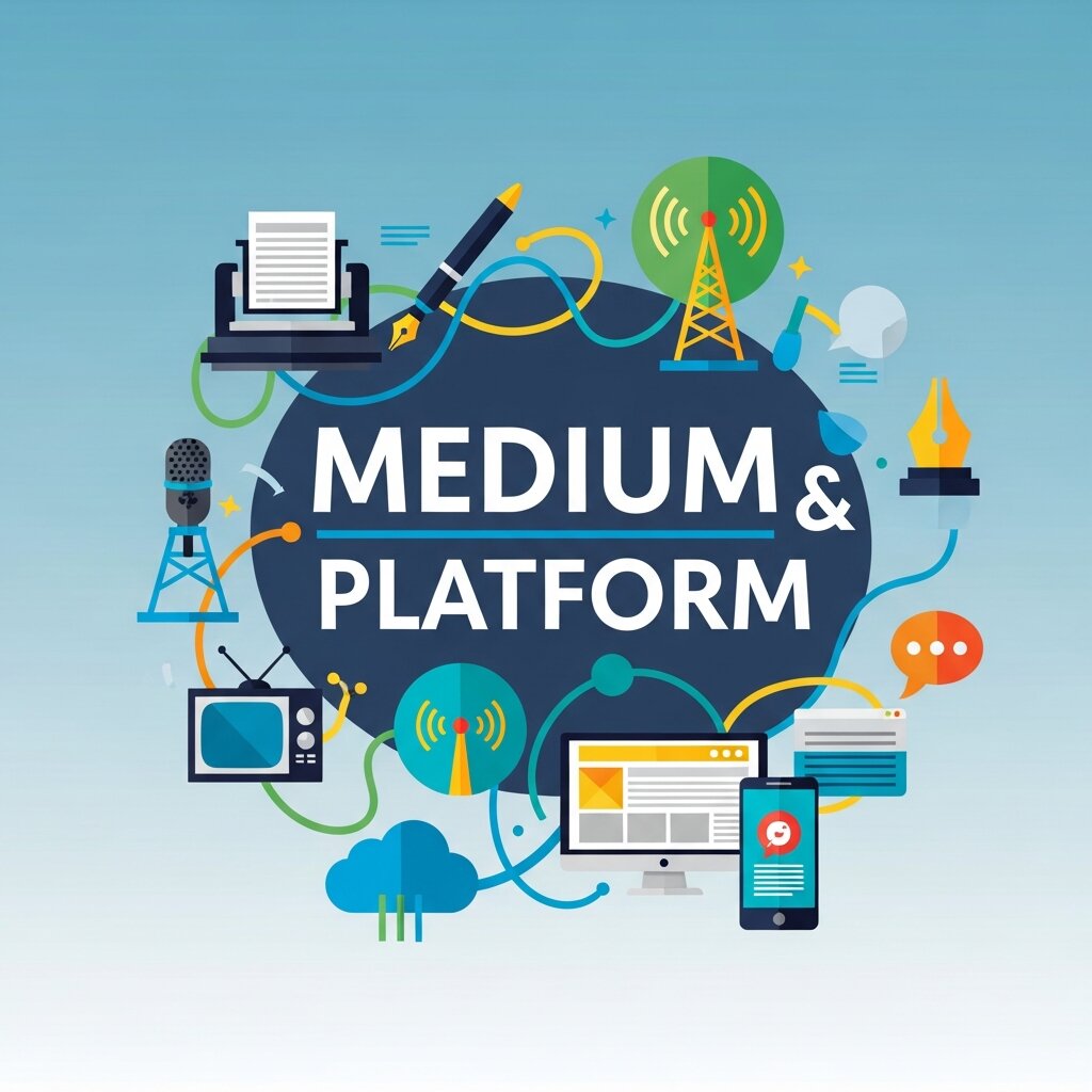 Medium and platform