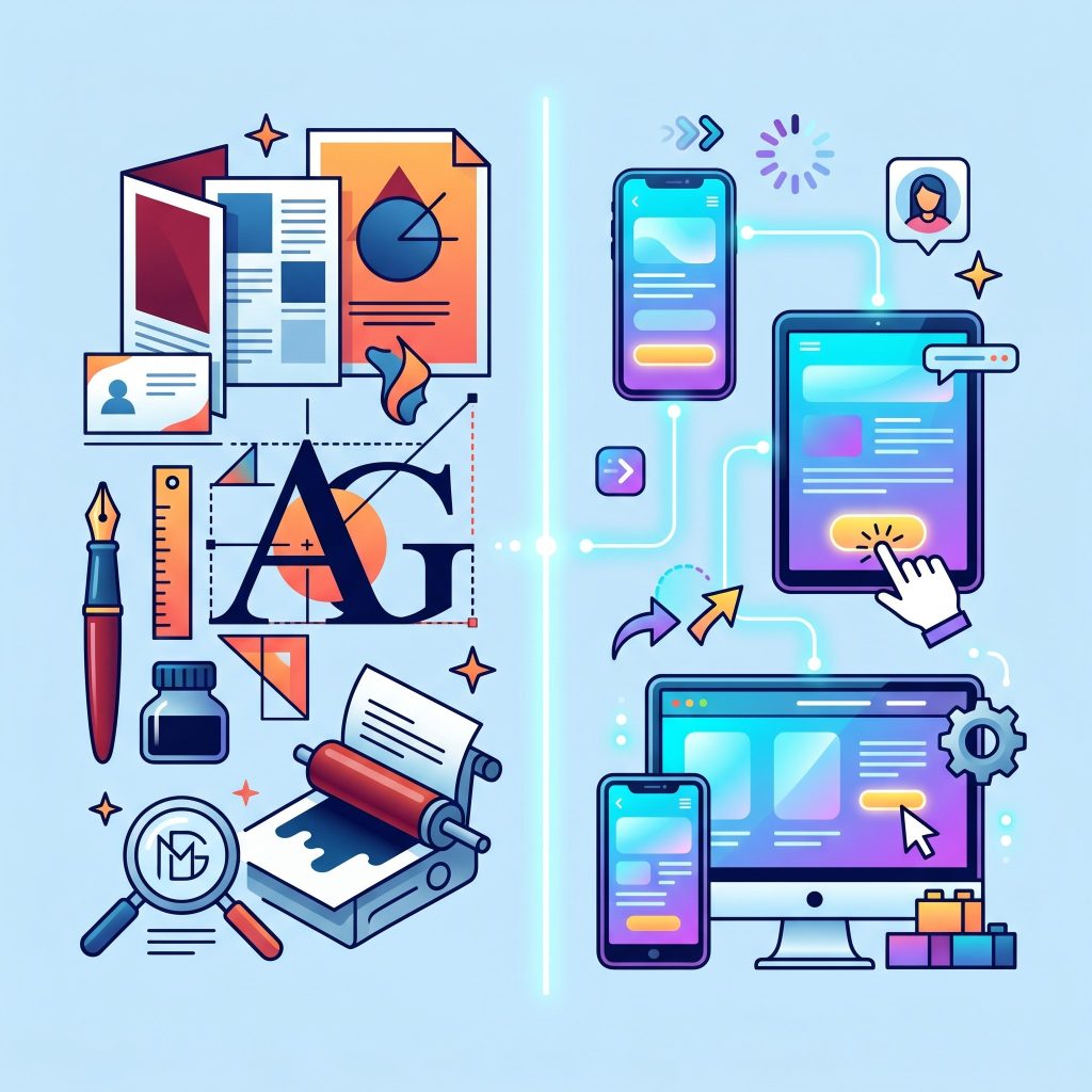 Graphic Design vs Visual Design